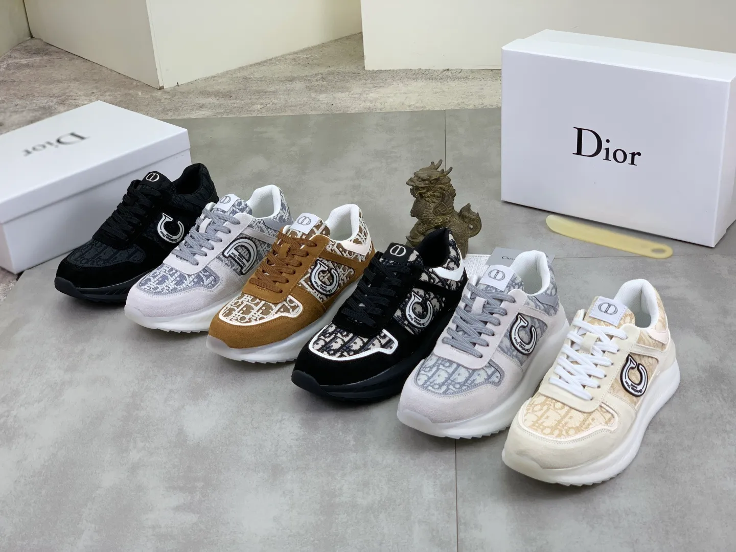 Men's Men's Shoes💰P440💰[New Style]🆘[Dior] 2025 Dior Original Lace-up Low-top Men's Shoes Classic casual shoes 🔥This model is the official classic model, with high quality and made by famous original designers. It is made of high-quality cowhide with original materials➕comfortable and breathable mesh lining➕pigskin insole. The perfect last shape and generous and fashionable design have attracted many consumers and are suitable for drivers to drive🚗. What you want is the highest quality in the market. Color: multi-color. Code number: 38--44 (45 customized)